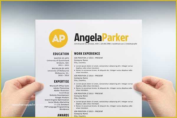 Creative Resume Templates Free Download Word Of Creative Resume Templates Free Download for Microsoft Word