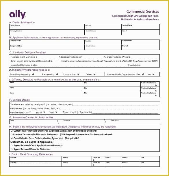 Credit Application form Template Free Of 15 Credit Application Templates Free Sample Example