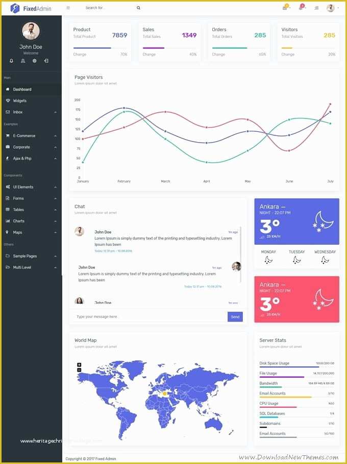 Crm Website Templates Free Download Of 7 Best Free Admin Dashboard themes Images On Pinterest