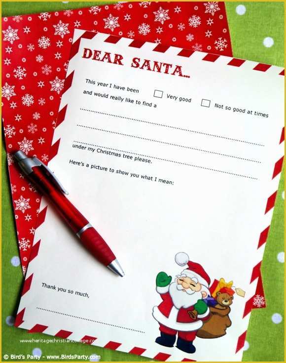 Dear Santa Letter Template Free Of Dear Santa – Gifts for Good Little Quilters and Sewers