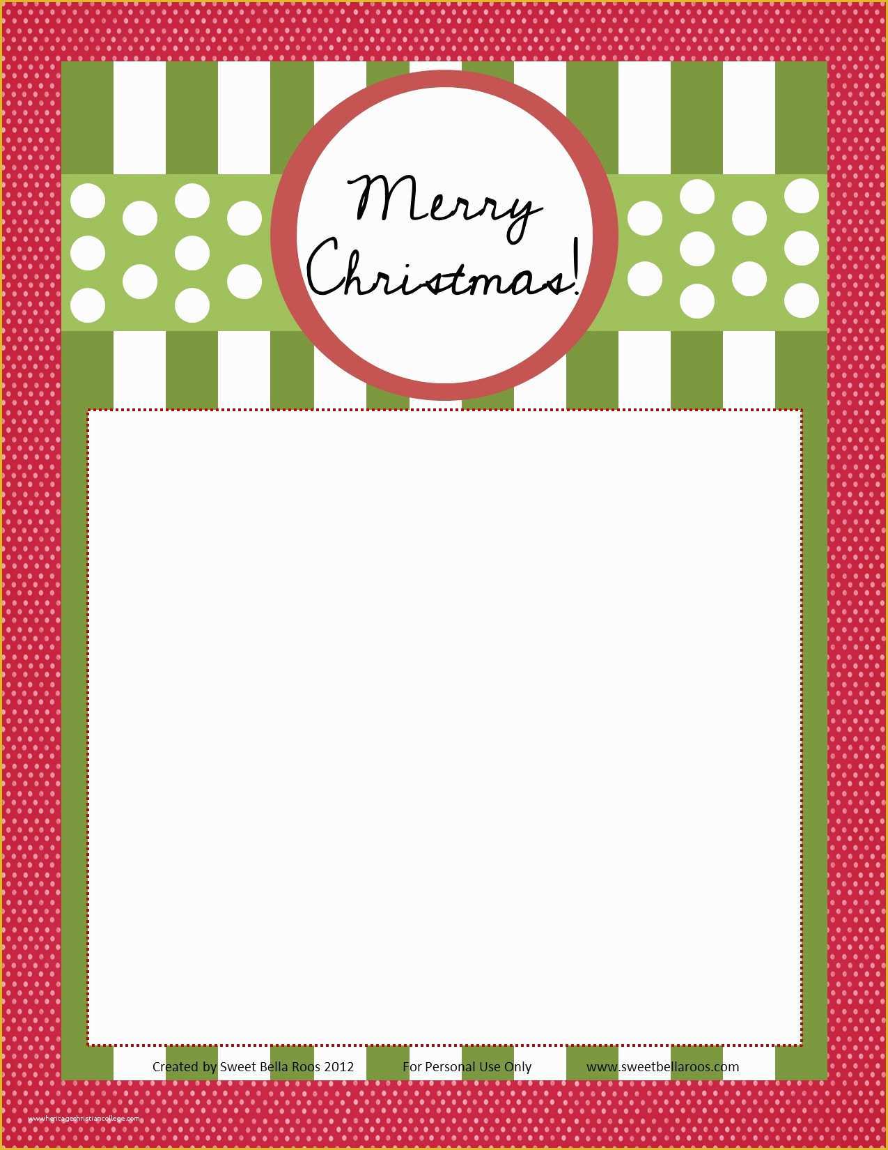 Dear Santa Letter Template Free Of Dear Santa Letter Template Free Printable