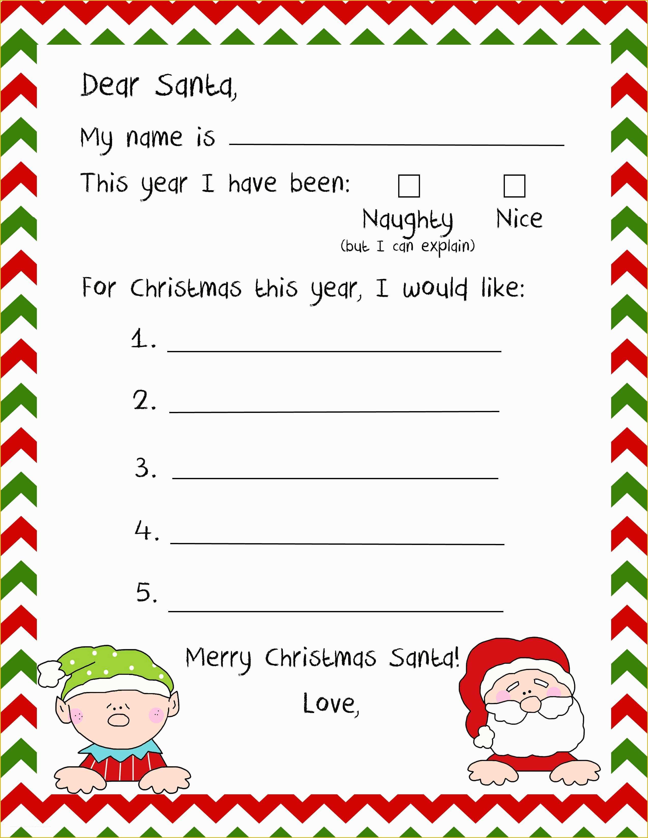 Dear Santa Letter Template Free Of Letter to Santa Backgrounds Hdwpro