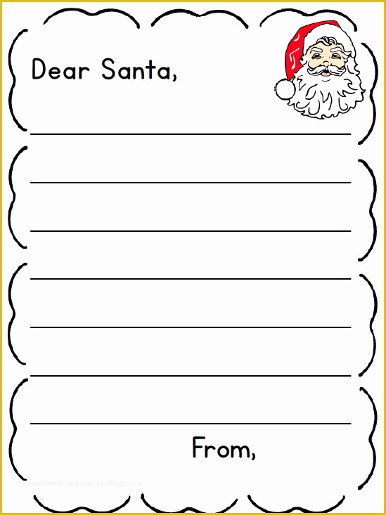 Dear Santa Letter Template Free Of the Best Of Teacher Entrepreneurs November 2013