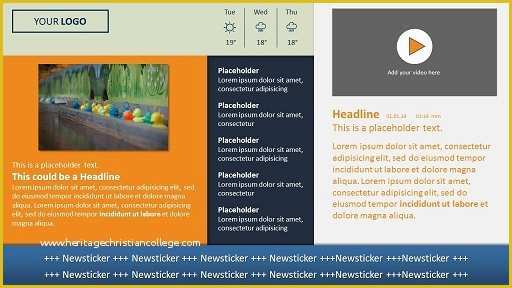 Digital Signage Template Free Download Of Digital Signage Templates and Powerpoint Templates