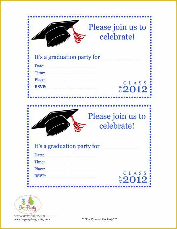 Diy Graduation Announcements Templates Free Of Free Print Graduation Announcements Template Invitation