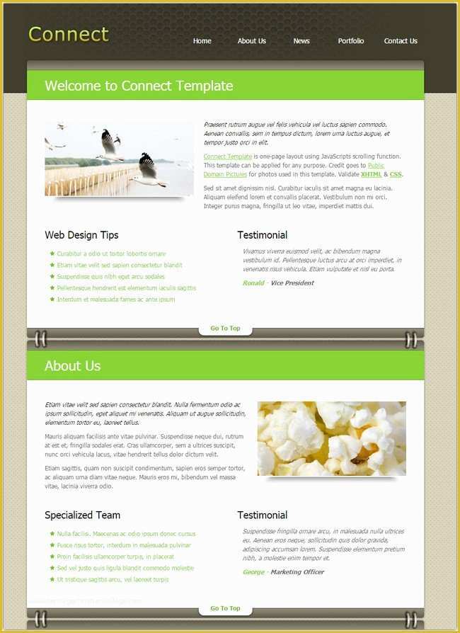 Dreamweaver Web Design Templates Free Of 45 Best Free Dreamweaver Templates