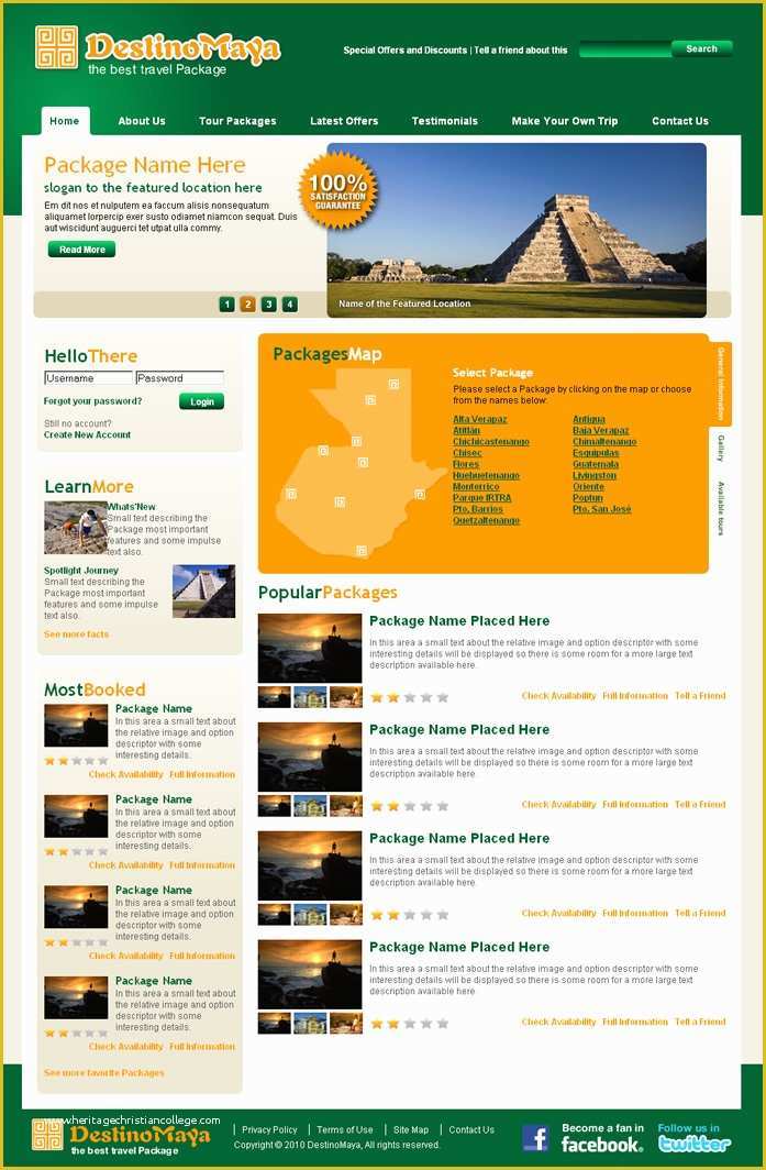 Dreamweaver Web Design Templates Free Of Travel Agency Dreamweaver Templates