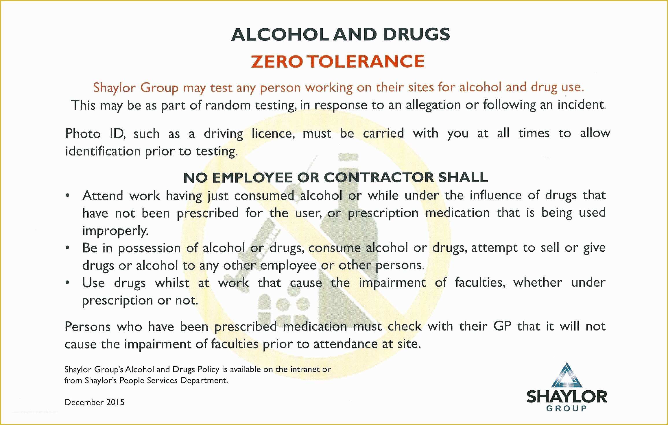Drug and Alcohol Policy Template Free Of Drugs and Alcohol Policy Best Practice Hub