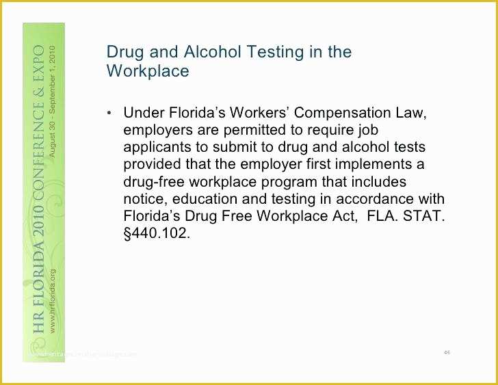Drug and Alcohol Policy Template Free Of Free Workplace Policy Template