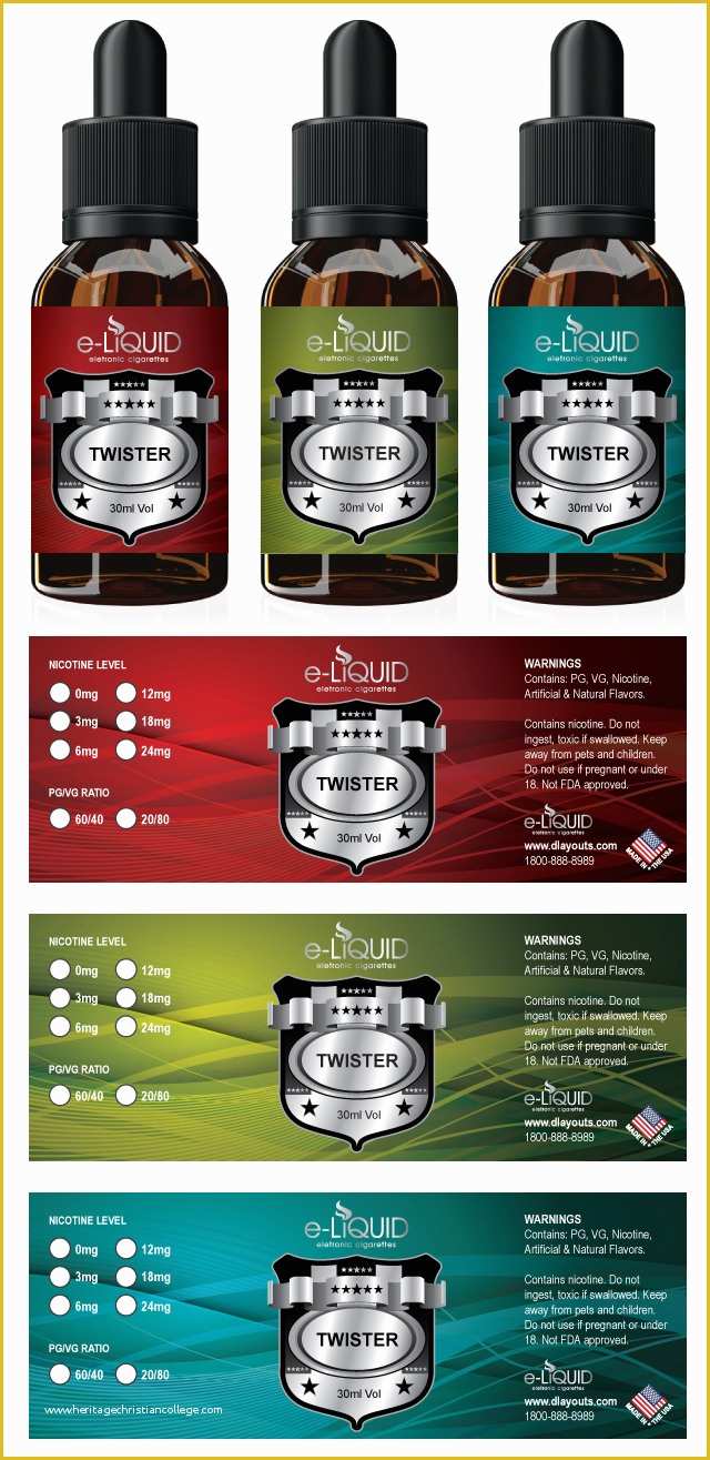 E Liquid Label Template Free Of E Liquid Label Template