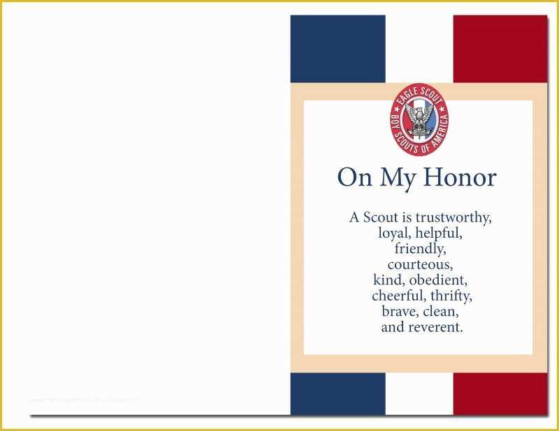 Eagle Court Of Honor Invitation Free Template Of Eagle Scout Court Of Honor Ideas and Free Printables
