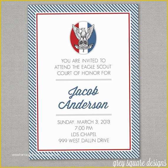 Eagle Court Of Honor Invitation Free Template Of Eagle Scout Court Of Honor Invitation