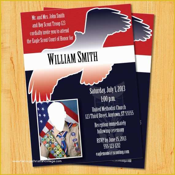 Eagle Court Of Honor Invitation Free Template Of Eagle Scout Court Of Honor Invitation