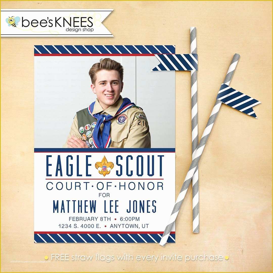 Eagle Court Of Honor Invitation Free Template Of Eagle Scout Court Of Honor Invitation Printable