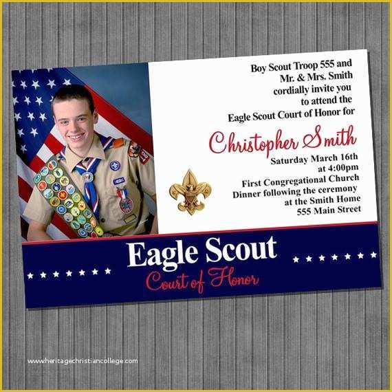 Eagle Court Of Honor Invitation Free Template Of Eagle Scout Court Of Honor Invitations