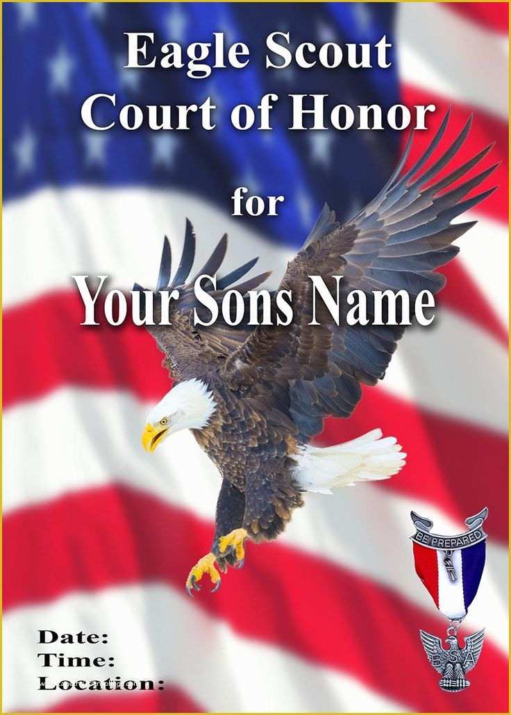 Eagle Court Of Honor Invitation Free Template Of Eagle Scout Gift Free Downloads Invitation Program and