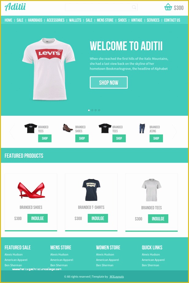 Ecommerce Website Templates Free Download In HTML5 Css3 Of 15 Free E Merce HTML5 Css3 Website Templates