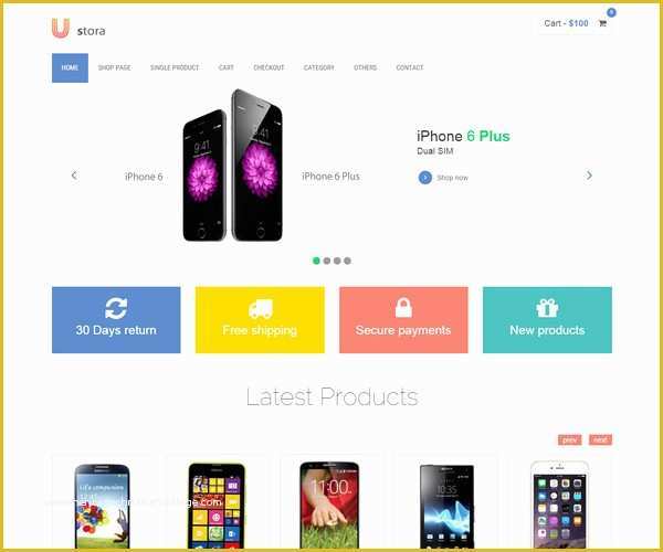Ecommerce Website Templates Free Download In HTML5 Css3 Of Free E Merce Website Templates HTML5 Css3 Responsive
