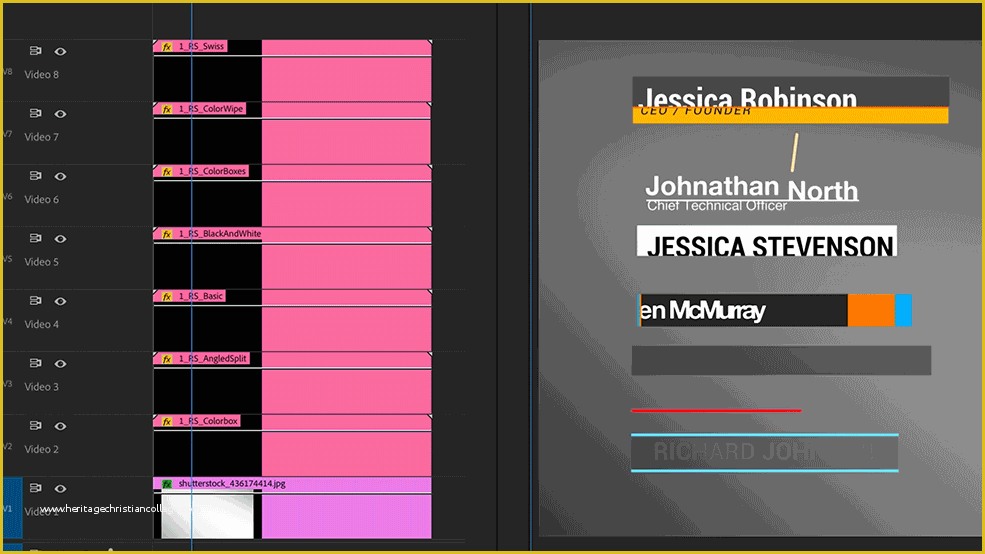 Editable after Effects Templates Free Download Of 15 Free Animated Lower Thirds for Premiere