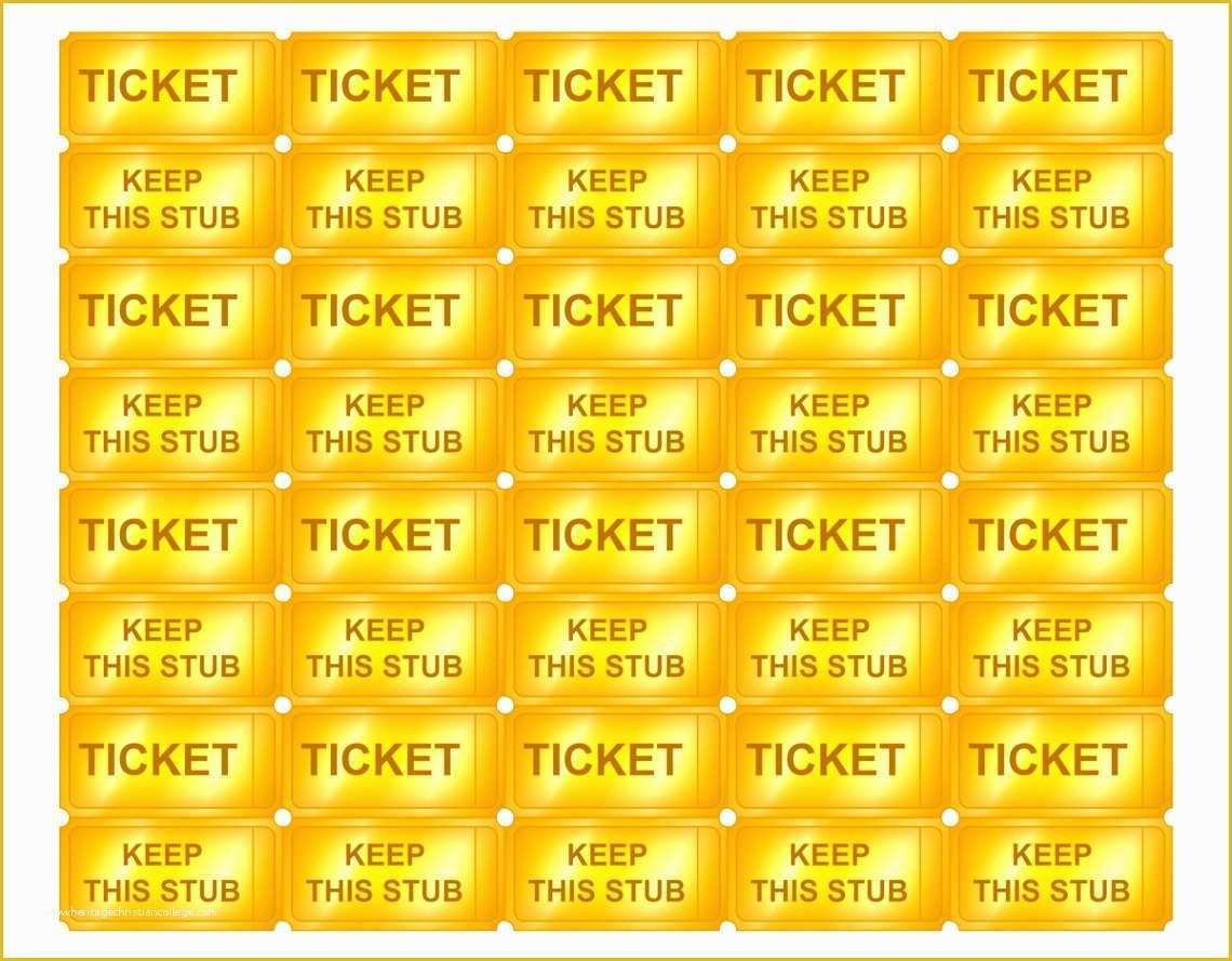 Editable Ticket Template Free Of 10 Editable Raffle Ticket Template Sampletemplatess