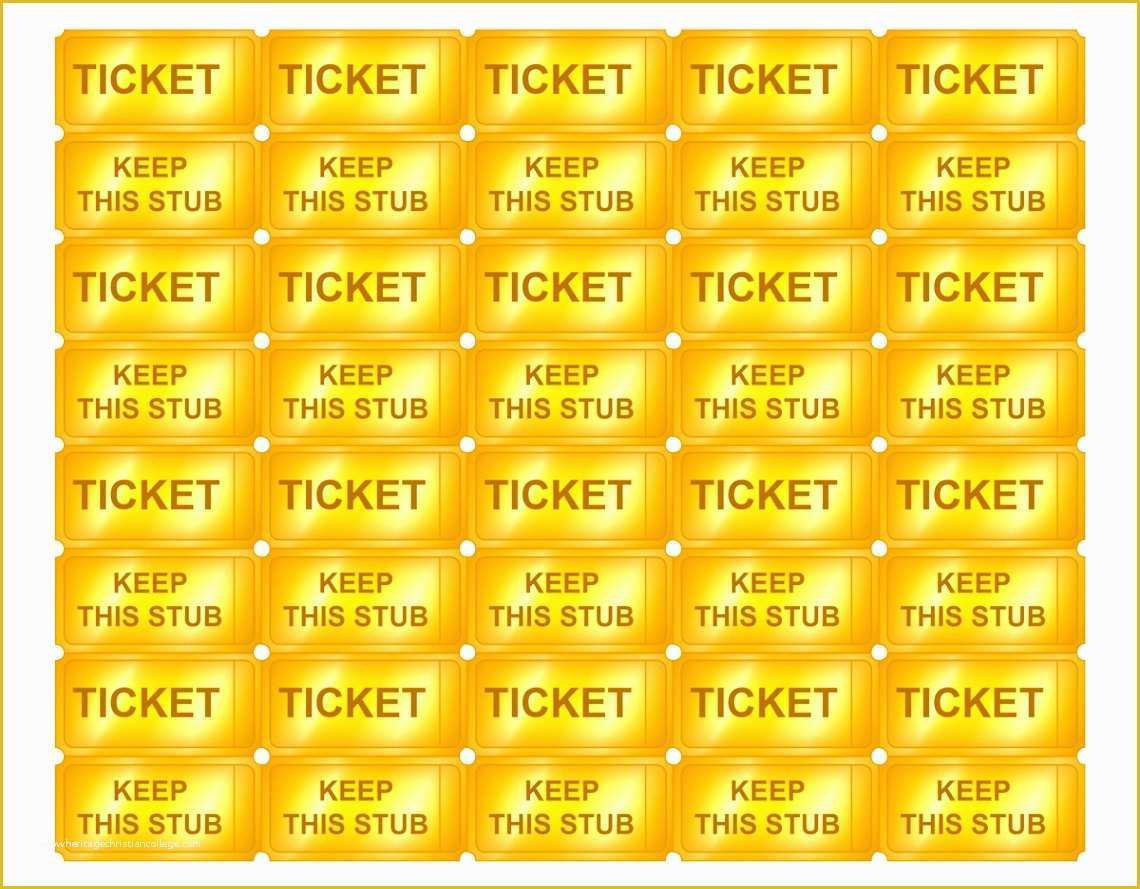 Editable Ticket Template Free Of 10 Editable Raffle Ticket Template Sampletemplatess