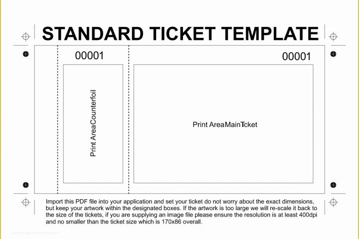 Editable Ticket Template Free Of 36 Editable Blank Ticket Template Examples for event Thogati