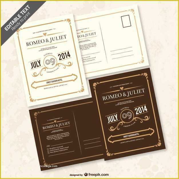 Editable Wedding Invitation Templates Free Download Of Editable Wedding Invitation Vector