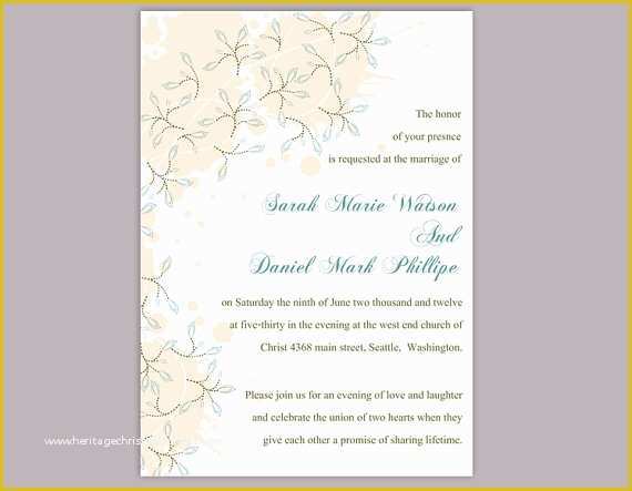 Editable Wedding Invitation Templates Free Download Of Wedding Invitation Editable Template Matik for