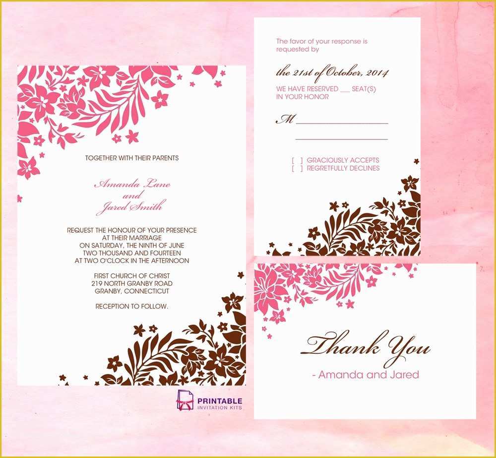 Editable Wedding Invitation Templates Free Download Of Wedding Invitation Templates Free