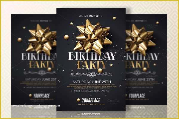 Elegant Birthday Invitation Templates Free Of 40 Invitation Templates Free Psd Vector Eps Ai