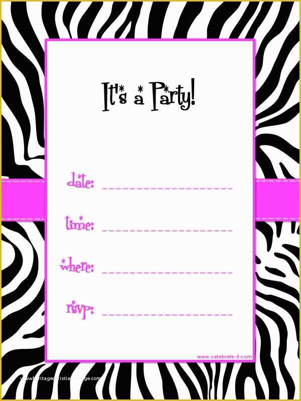 Elegant Birthday Invitation Templates Free Of Free Printable Birthday Invitations Line – Free