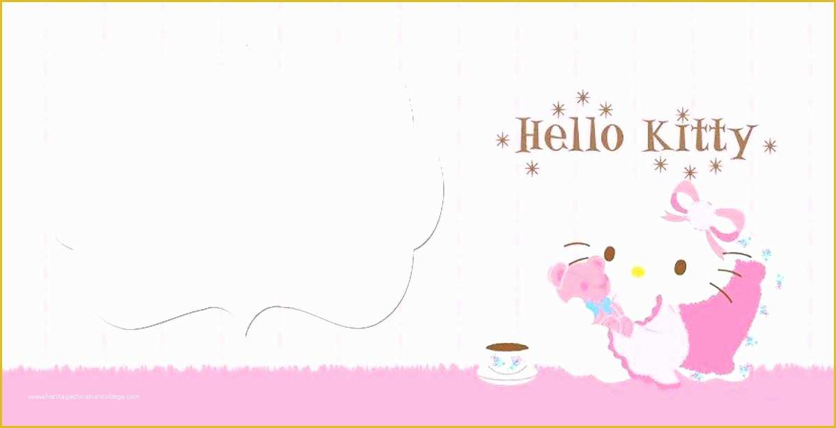Elegant Birthday Invitation Templates Free Of Hello Kitty Invitations – Madarshahi