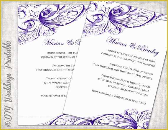 Engagement Invitation Templates Free Download Of Free Printable Wedding Invitations Templates Downloads