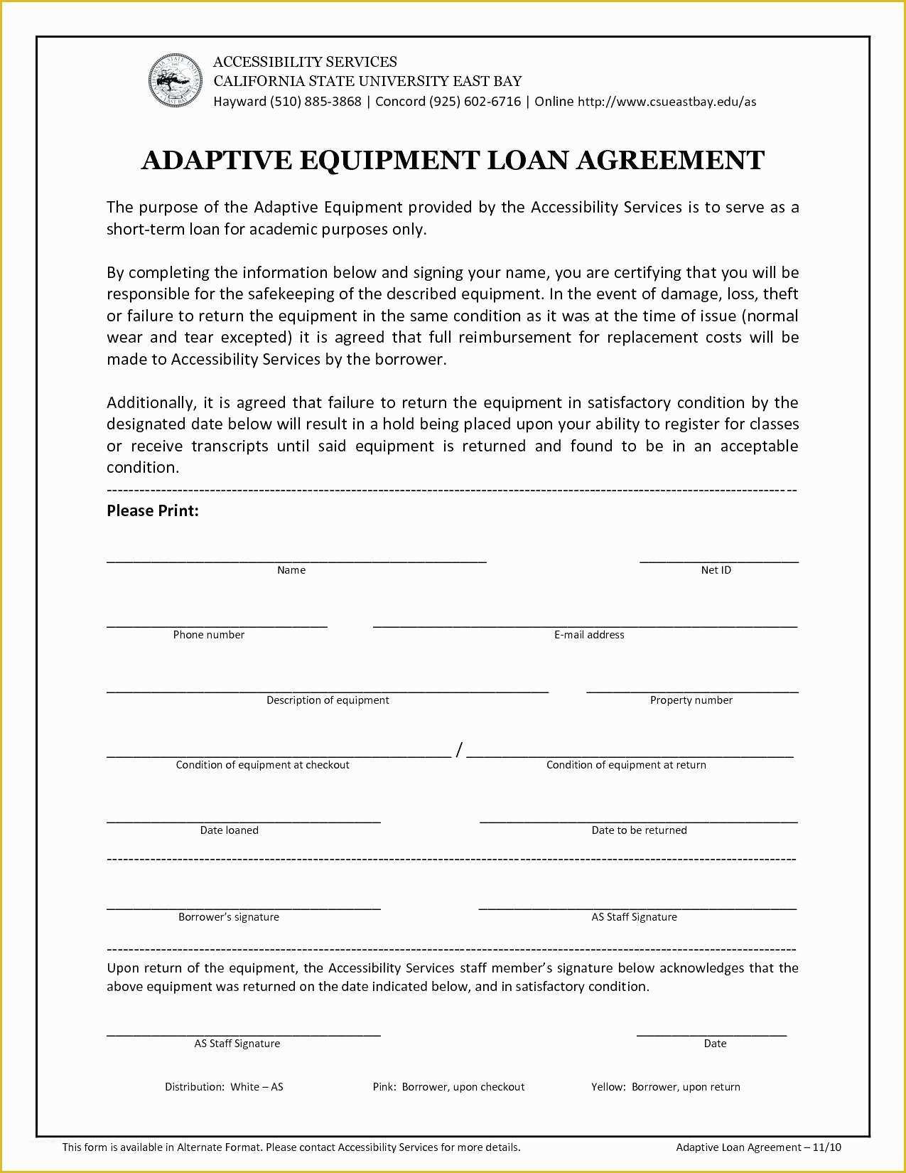 Equipment Lease Agreement Template Free Download Of Template Rental Equipment Agreement Template