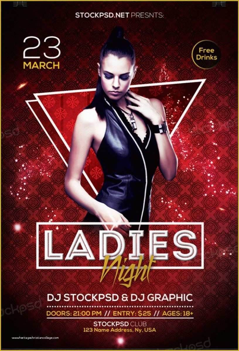 Event Flyer Templates Free Download Of La S Night 2017 – Download Free Psd Flyer Template