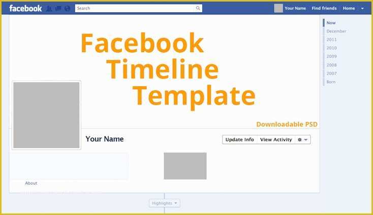 Facebook Cover Template Free Of Timeline Cover Template 2016 with Psd