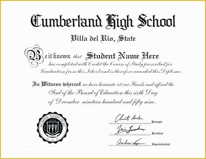 Fake High School Transcript Template Free Of Fake High School Diploma Template 2 Make Id – Yakult