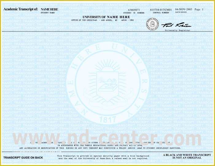 Fake High School Transcript Template Free Of Samples Of Fake High School Diplomas and Fake Diplomas