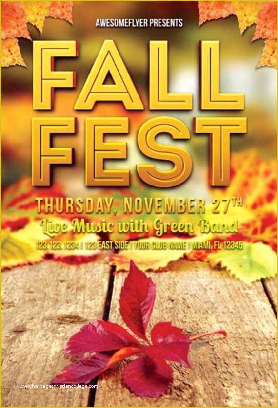 Fall Festival Flyer Template Free Of 53 event Flyer Templates Psd Ai Eps