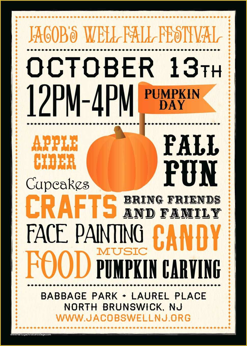 Fall Festival Flyer Template Free Of 8 Best Of Free Printable Fall Flyer Templates