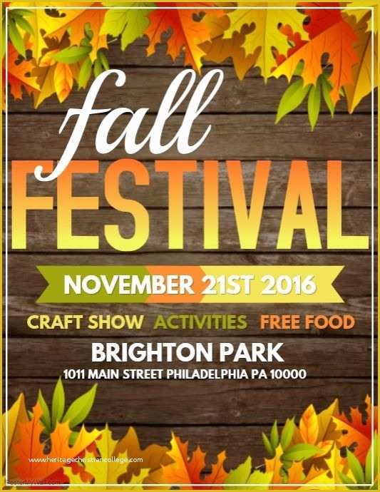 Fall Festival Flyer Template Free Of Best 25 Free Flyer Maker Ideas On Pinterest