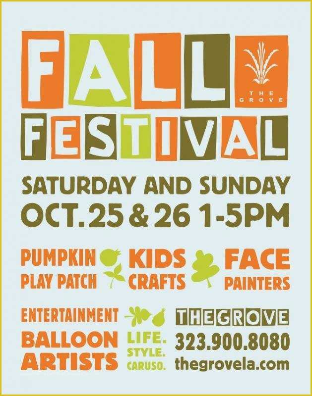Fall Festival Flyer Template Free Of Fall Festival Flyer Template Free