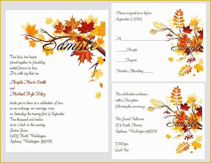 Fall Invitation Templates Free Of 42 Best Fall Free Printables Images On Pinterest