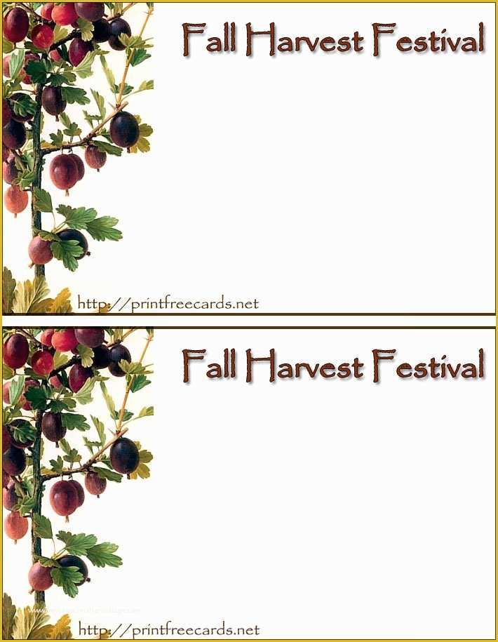 Fall Invitation Templates Free Of 6 Best Of Fall Printable Party Invitations Fall