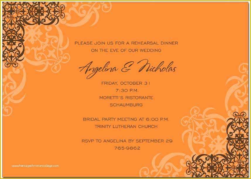 Fall Invitation Templates Free Of Autumn Invitations Autumn Invitations for Special events