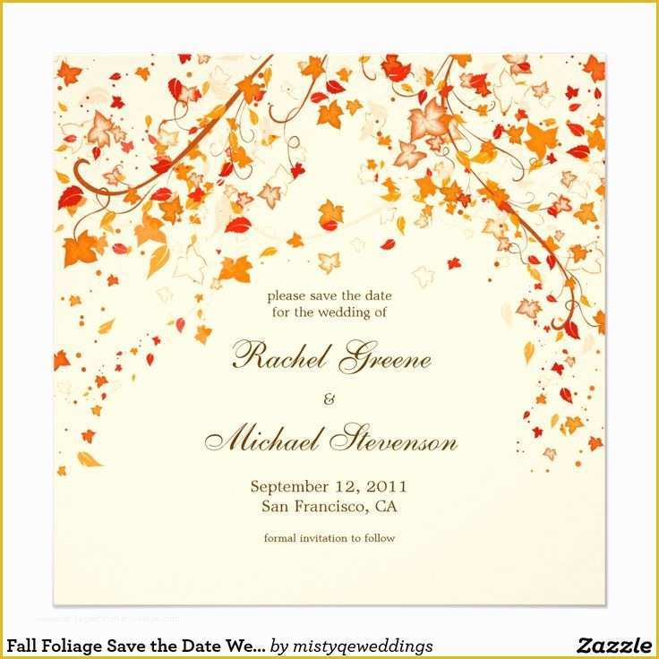 Fall Save the Date Templates Free Of 805 Best Wedding Save the Date Images On Pinterest