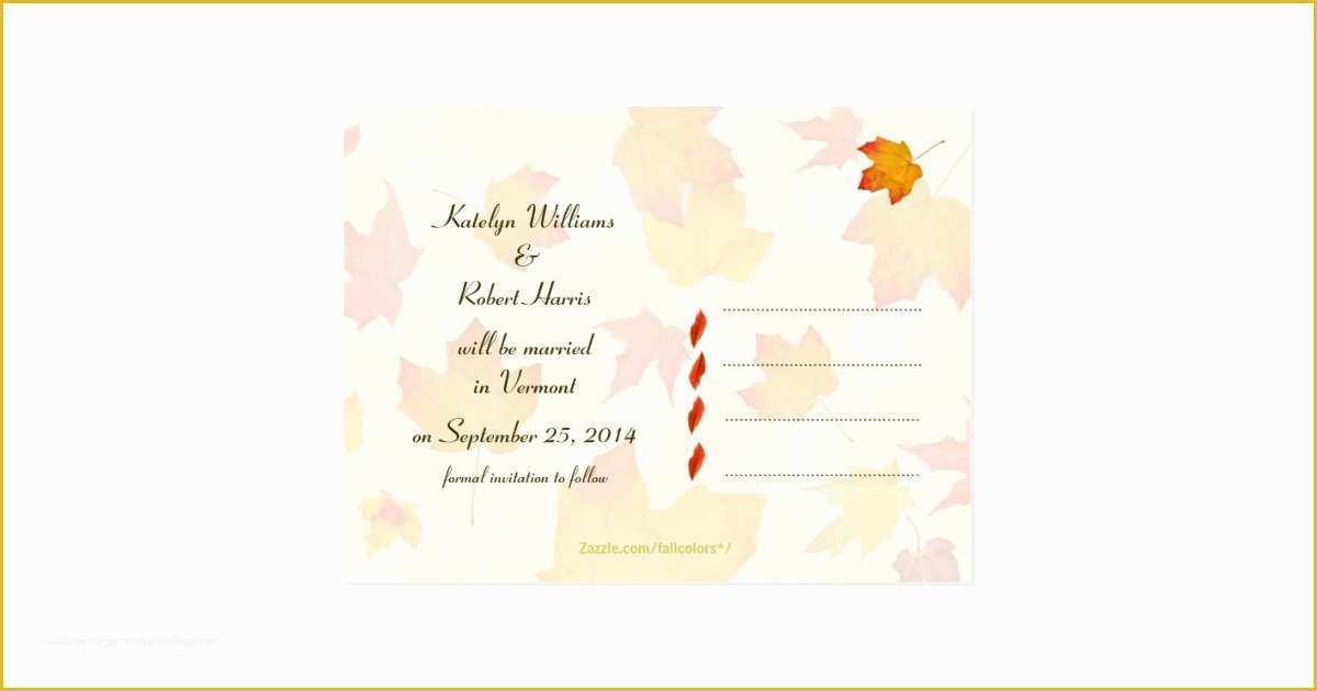 Fall Save the Date Templates Free Of Back Road Fall Save the Date Template Postcards