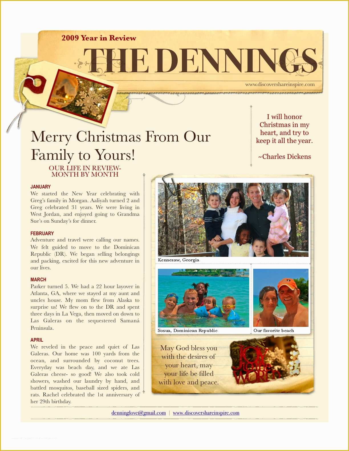 Family Christmas Newsletter Template Free Of Best S Of Holiday Family Newsletter Template