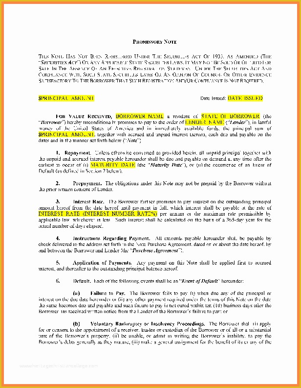 Family Loan Agreement Template Free Of 10 Loan Agreement Between Family Members Template