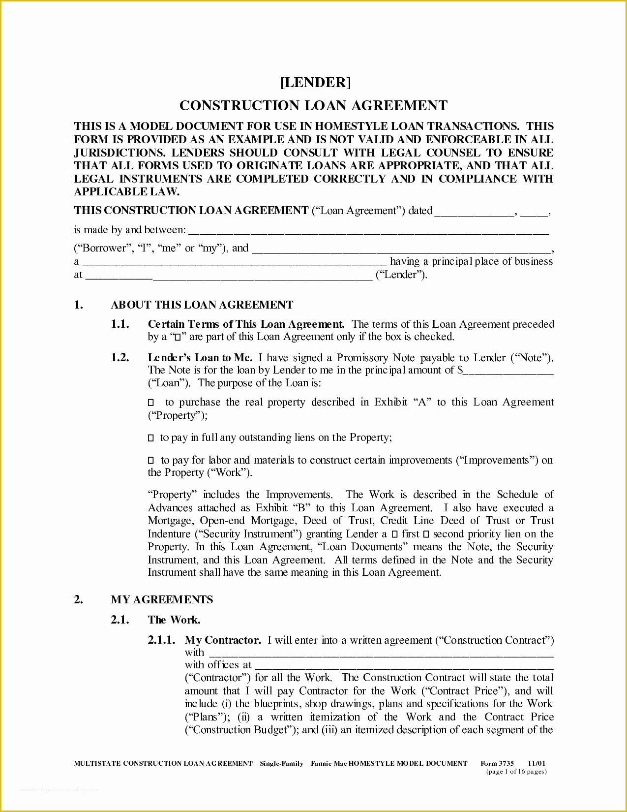 Family Loan Agreement Template Free Of 12 Best Of Sample Loan Agreement Between Friends